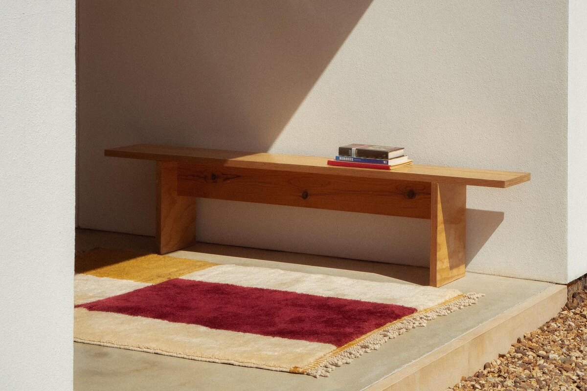 Берберский ковер, выполненный в технике Beni Mrirt на заказ