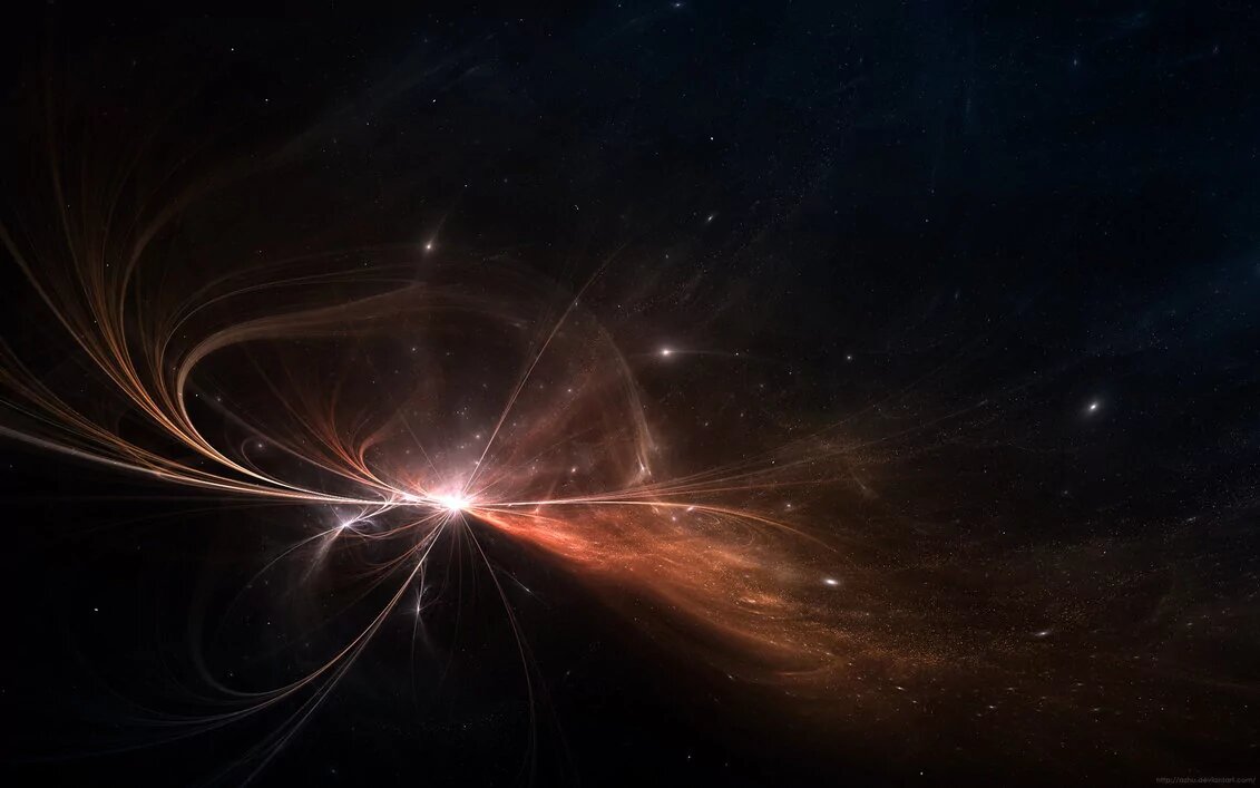 Рождение звезды. Изображение взято из открытых источников