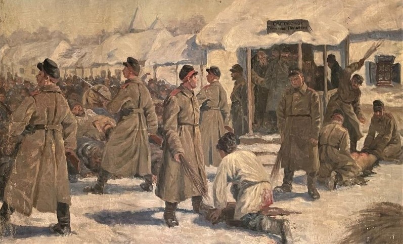 Обращение с крестьянами до 1917 г.: живописцы свидетельствуют