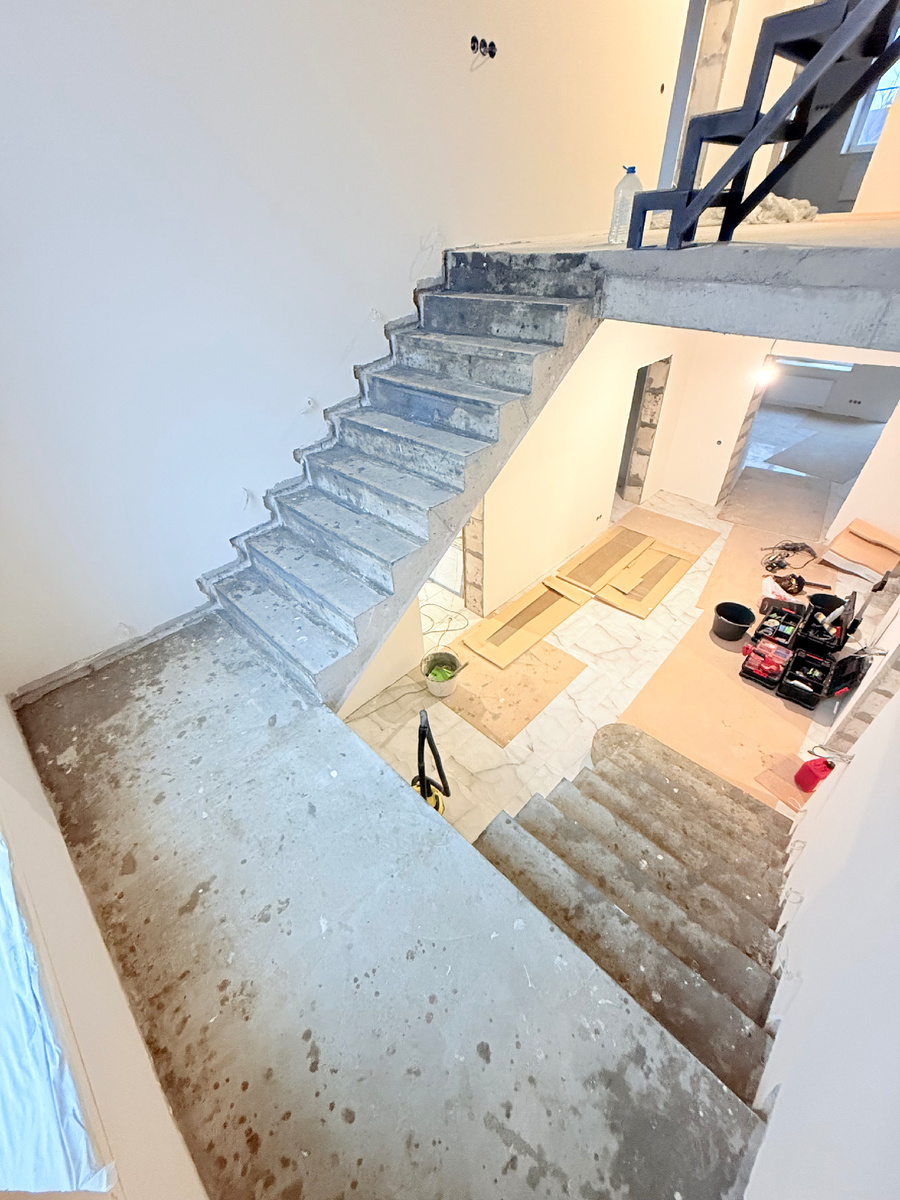 Общий план до монтажа 