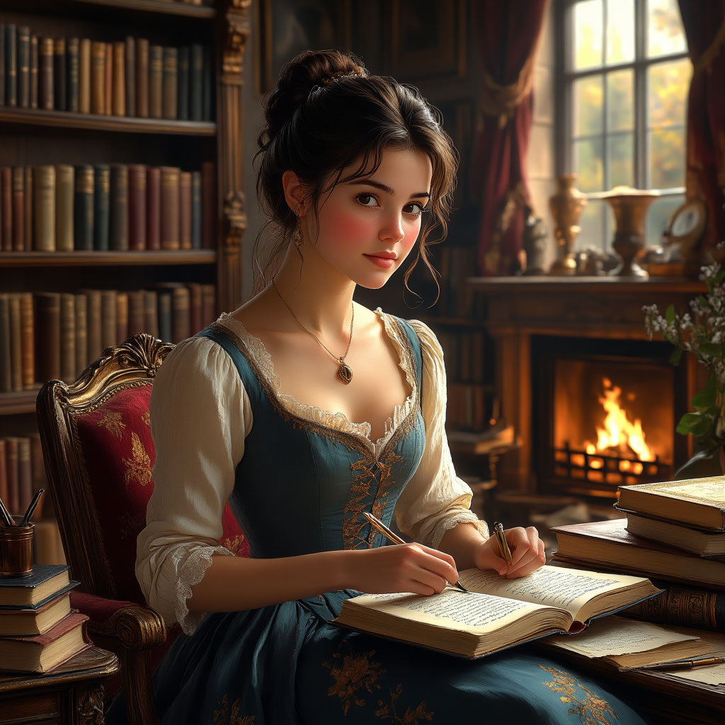 Главный персонад книги глазами ИИ