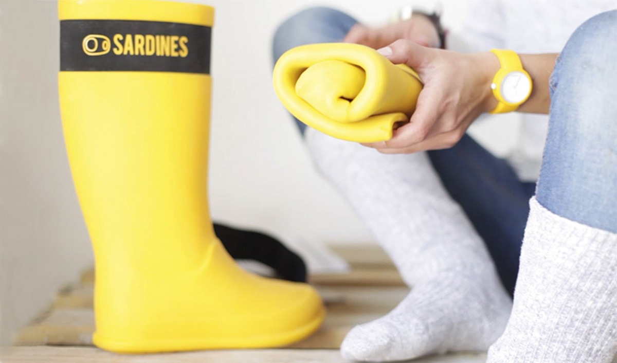 Не забывайте правильно сушить резиновые сапоги.