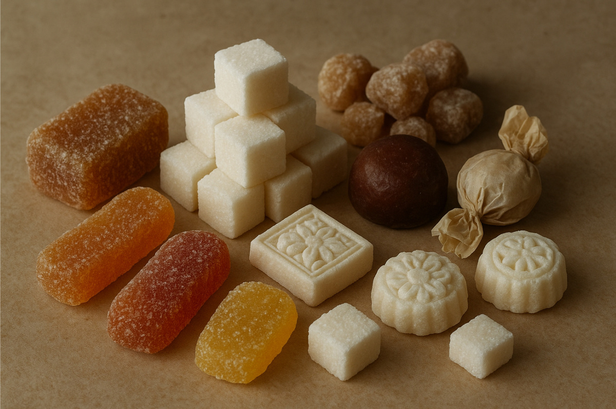 Так, по мнению ИИ, выглядят дореволюционные сладости. Ну, допустим.