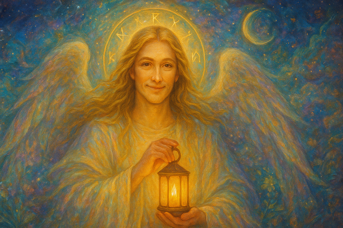 Архангел Уриэль и руны: свет мудрости, ангельская защита и послание судьбы для гадания на рунах