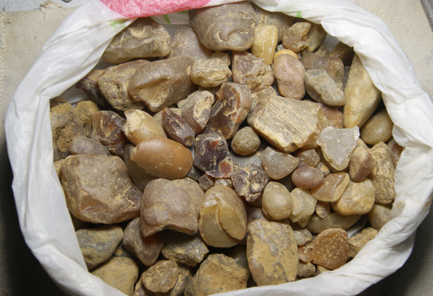 Не сортированный сердолик.