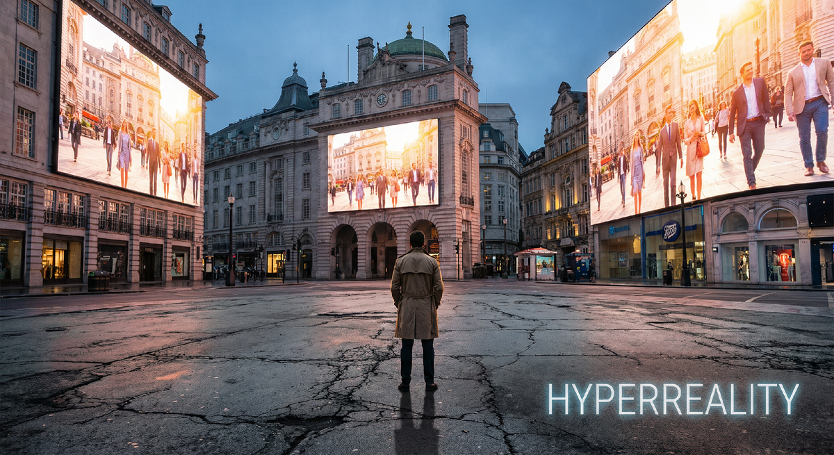 симулякр, гиперреальность, пустые знаки