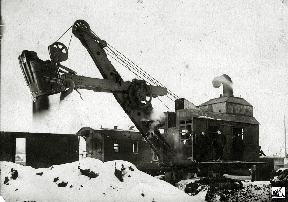 Экскаватор паровой "Воткинец" (МIIIП-1,5) (фото с сайта techstory.ru)