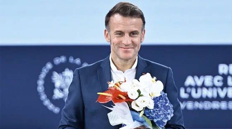    ZHANG LANG/CHINA NEWS SERVICE/VC Президент Франции живет в собственной реальности, в которой он лидер могуще ственной страны