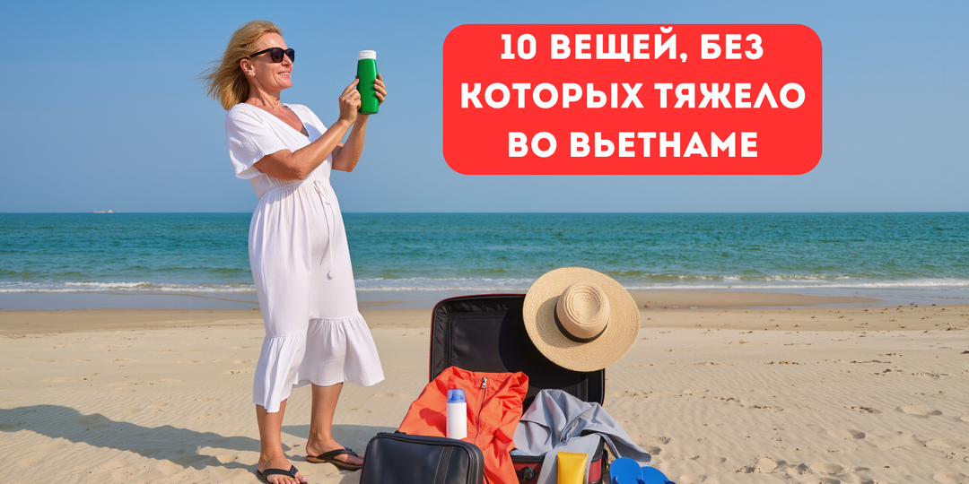 10 вещей, которые спасут ваш отпуск во Вьетнаме (и одна, о которой пожалеете, если забудете)