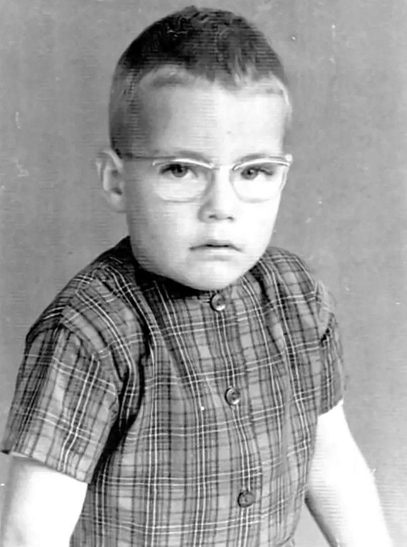 Жан-Клод в детстве