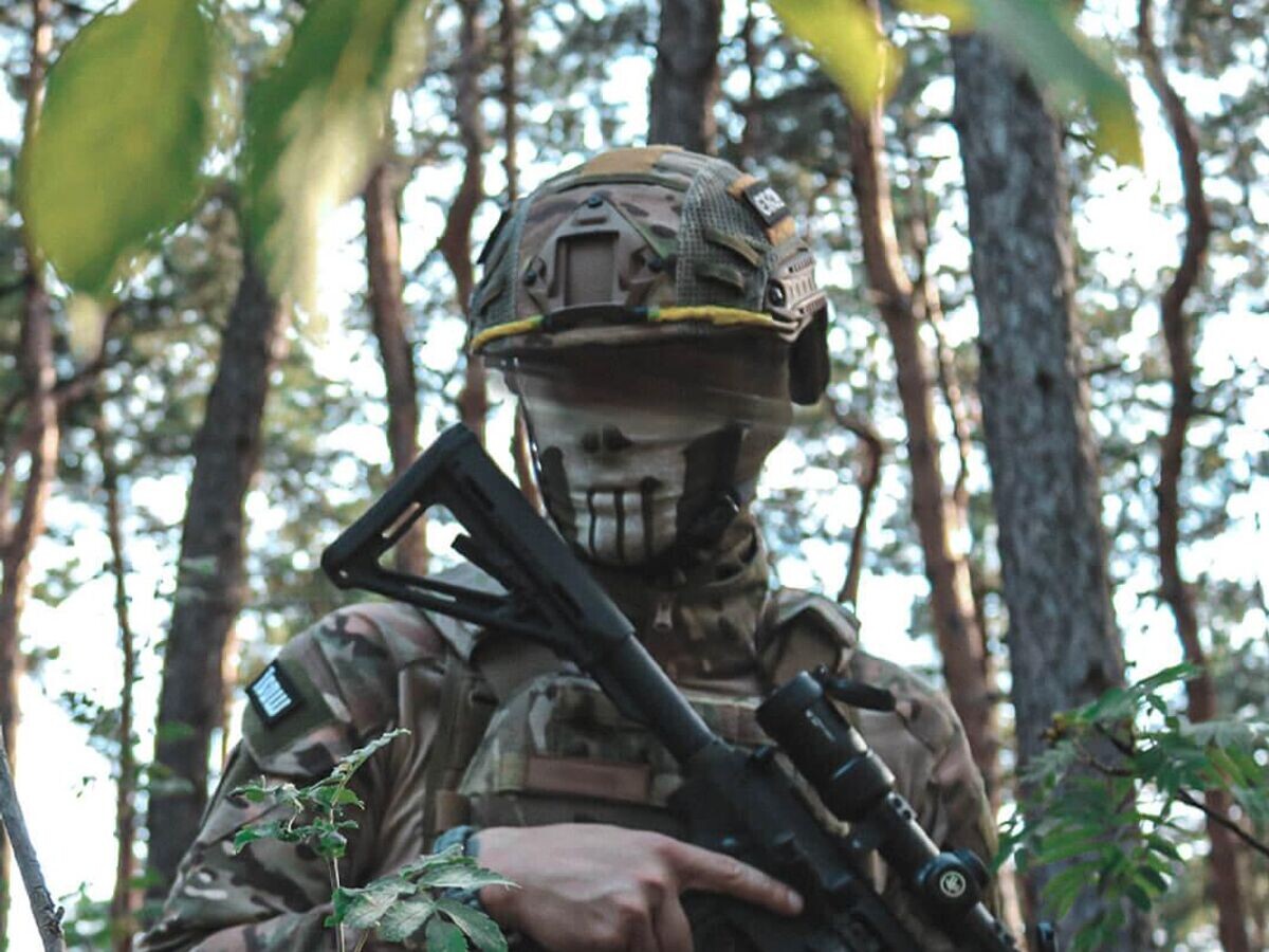    Боевик подразделения "Фрайкор" | © Фото : Фрайкор