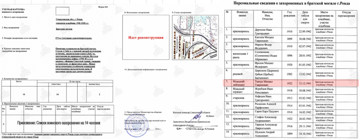 сайт Память народа