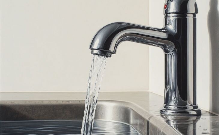 Вода. Фото: сгенерировано с помощью нейросети "Алиса", "Атмосфера"