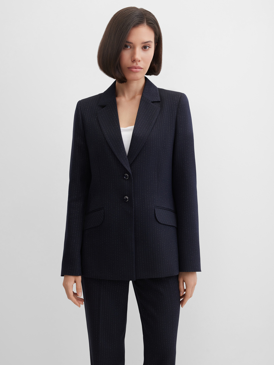 Пиджак: 14 990 руб. Модель: 0312213 Артикул ткани: СВ340
Состав: 67% вискоза, 30% полиэстер, 3% лайкра Подкладка: 100% вискоза