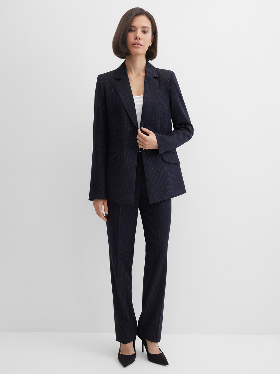 Брюки: 6 490 руб. Модель: 7930001Р Артикул ткани: СВ340
Состав: 67% вискоза, 30% полиэстер, 3% лайкра