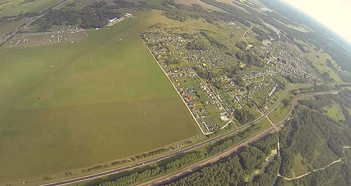 Аэродром «Мочище». Кадр любительского видео