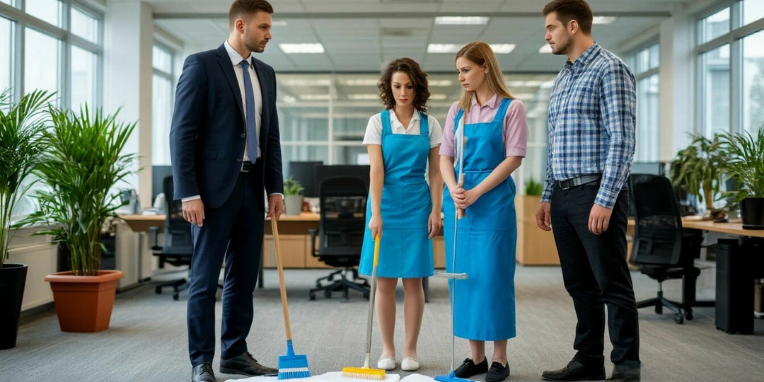 «Ты уволена, бестолочь!» — заорал босс. Зашел владелец и сказал: «Любимая, поехали домой».