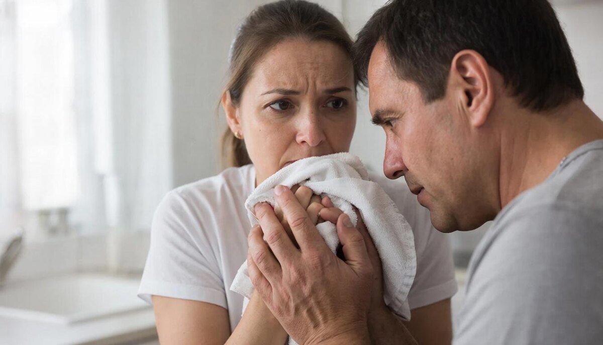 Максим берёт меня за руки, будто сам себе впервые признаётся в слабости