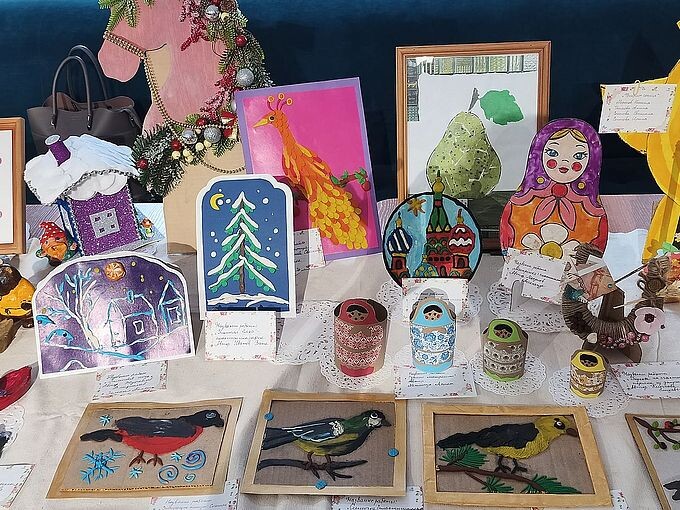 Художественные поделки детей с ограниченными возможностями здоровья