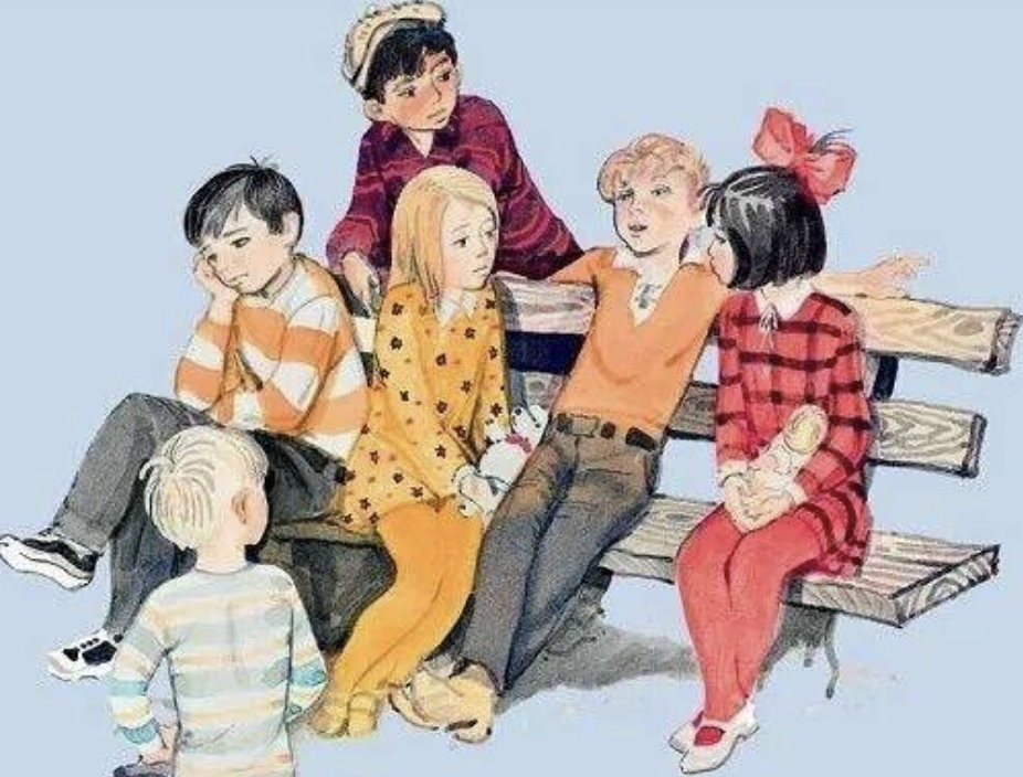 У паренька, который сидит с краю лавки, судя по всему, ни газа ни водопровода нет, только экзистенциональный кризис подросткового возраста.