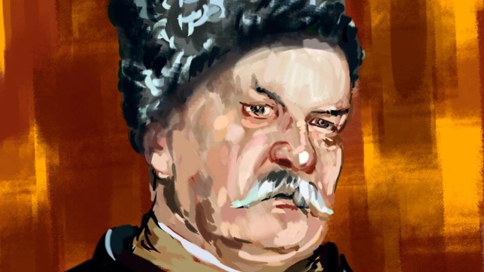    Русский писатель и журналист Владимир Гиляровский. Фото: German Vizulis/Shutterstock/Fotodom