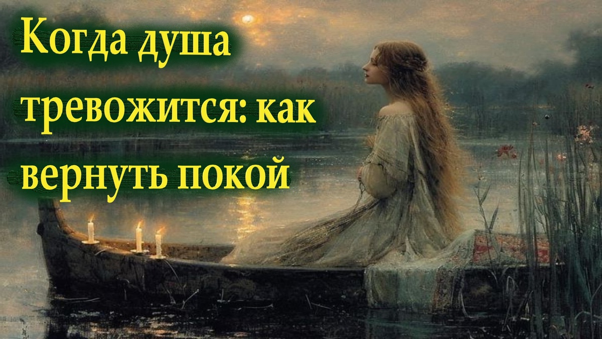 Статья: Как вернуть покой? Илл.