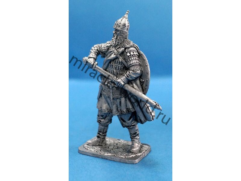 Воевода Волчий Хвост, оловянная миниатюра.