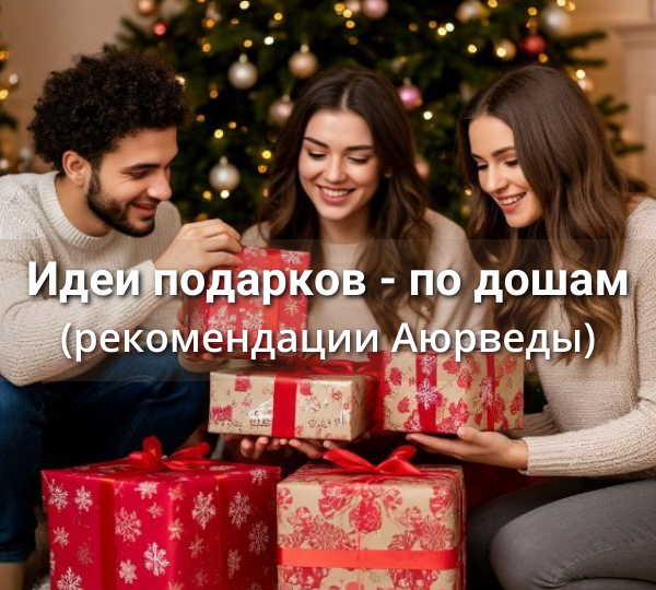 Идеи новогодних подарков по дошам (рекомендации Аюрведы)