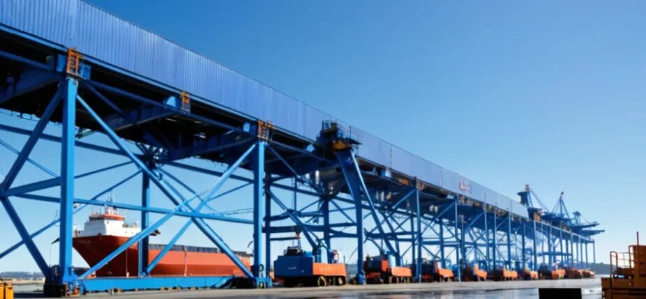 Эстакада портового терминала