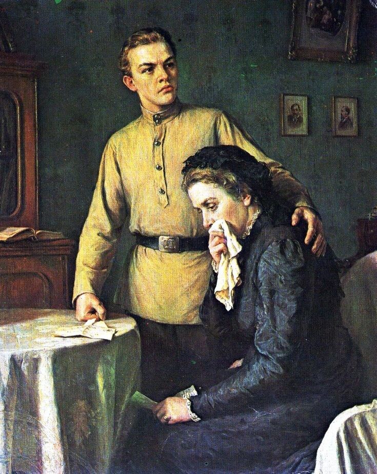 Художник Петр Белоусов "Мы пойдем другим путем.", 1951 год. Фото- Яндекс-картинки