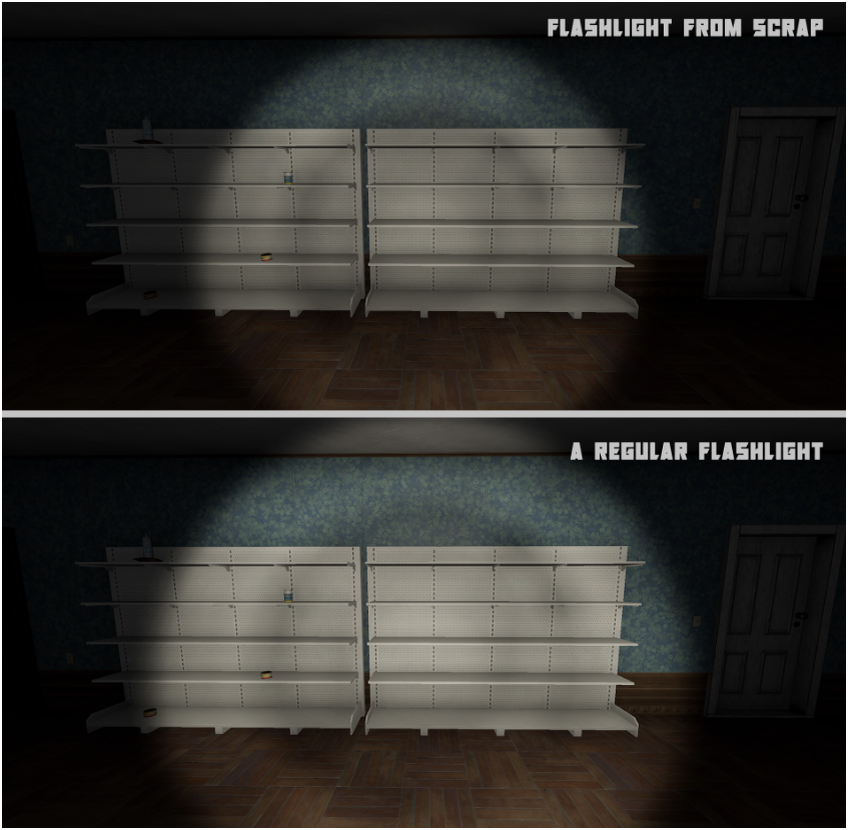 Вот так теперь выглядит фонарик