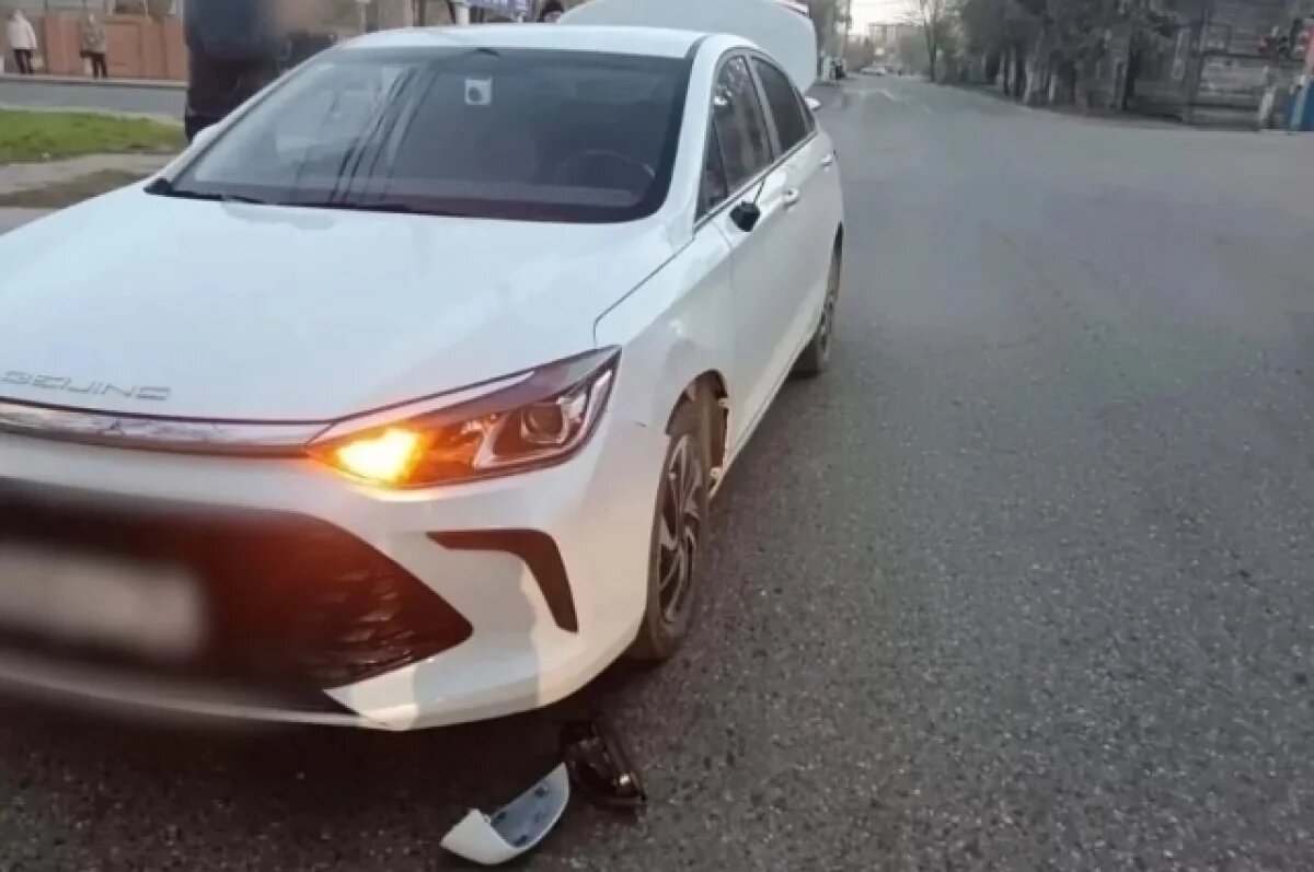    В Астрахани две школьницы попали под колёса иномарки