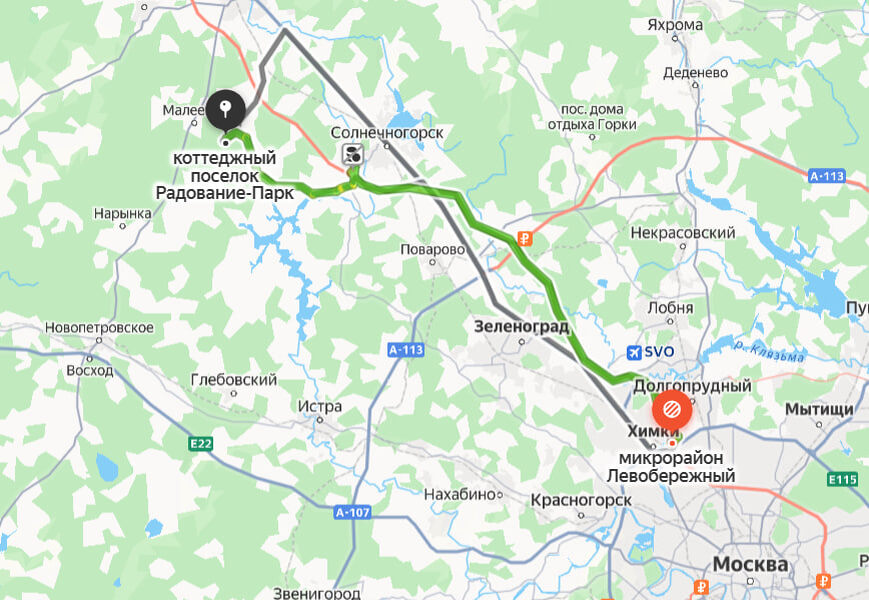 Важно учитывать время на дорогу