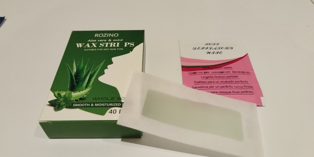 Мои находки с «Вайлдберриз». Восковые полоски для лица.