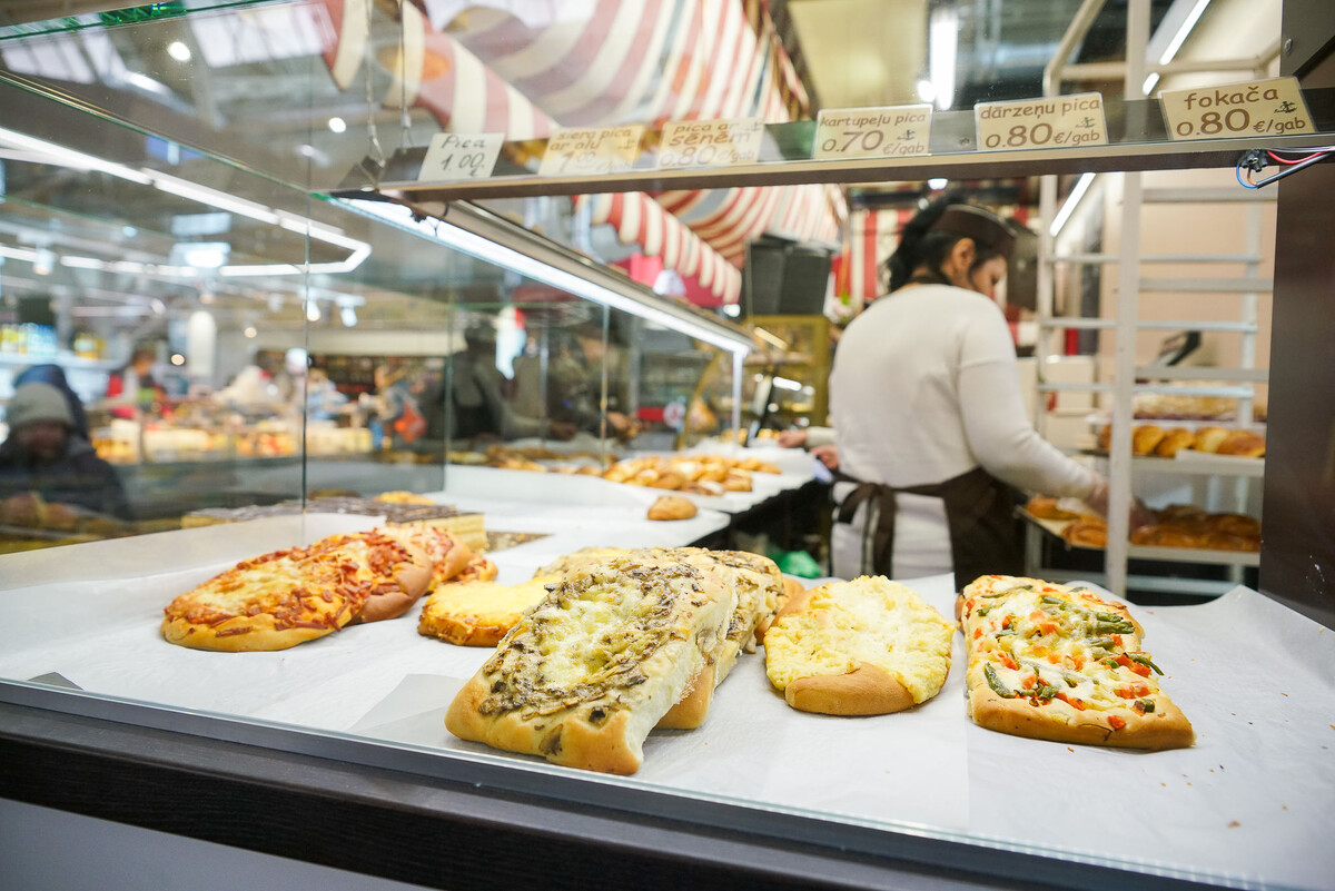 Торговля на Рижском центральном рынке © Sputnik