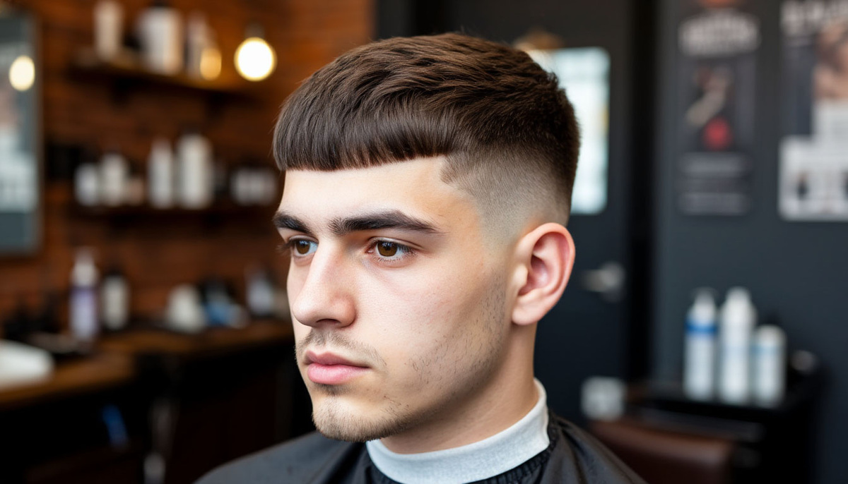 Мужская стрижка КРОП