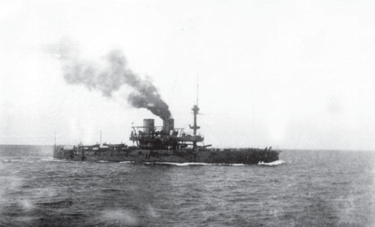 Линейный корабль «Синоп» до начала работ по перевооружению