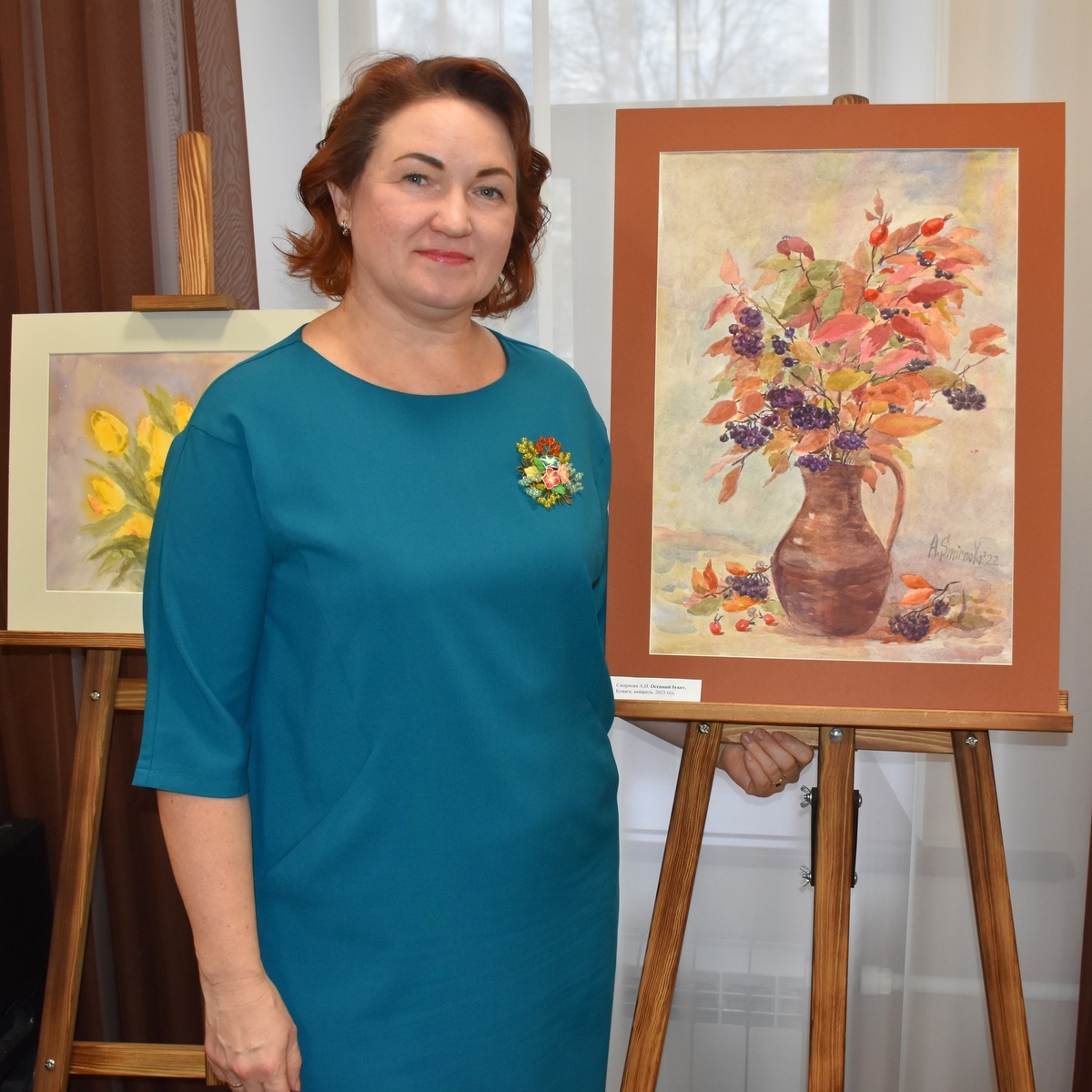 Моя персональная выставка в Музее Народного Искусства г. Грязовец 