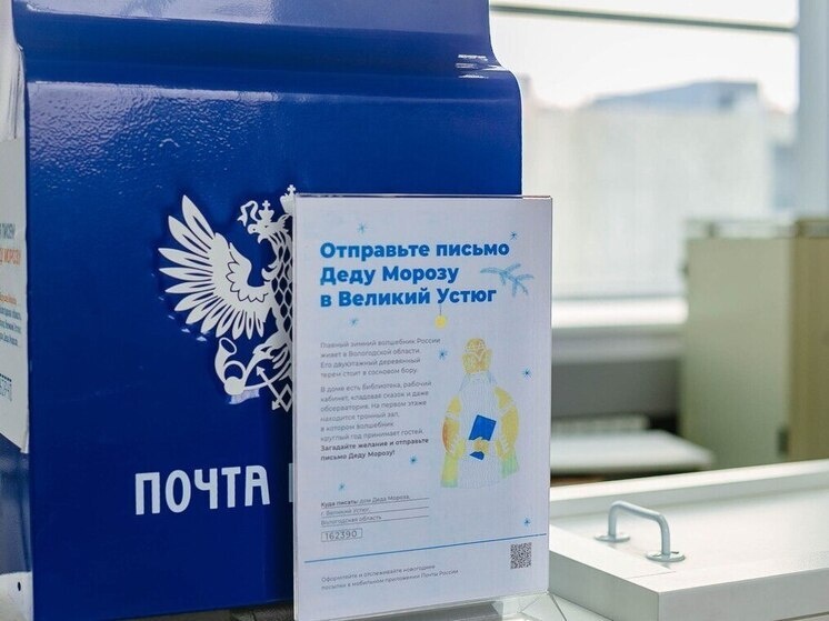     В Хабаровске установили почтовый ящик для писем Деду Морозу. фото: мк хабаровск