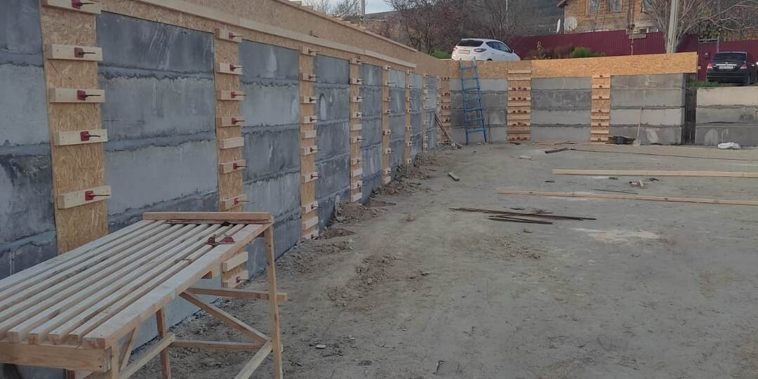 Подпорные стены на уклонных участках в Севастополе и Крыму.