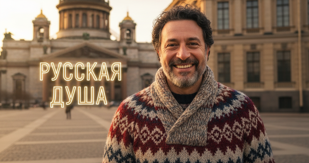 Итальянец приехал в Питер 24 года назад с пакетом трусов, чтобы стать «русским до мозга костей» (в буквальном смысле)