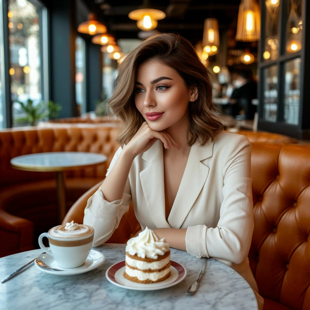 Простые удовольствия украшают женщину... 