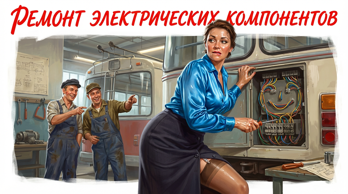    Этапы ремонта электрических компонентов admin