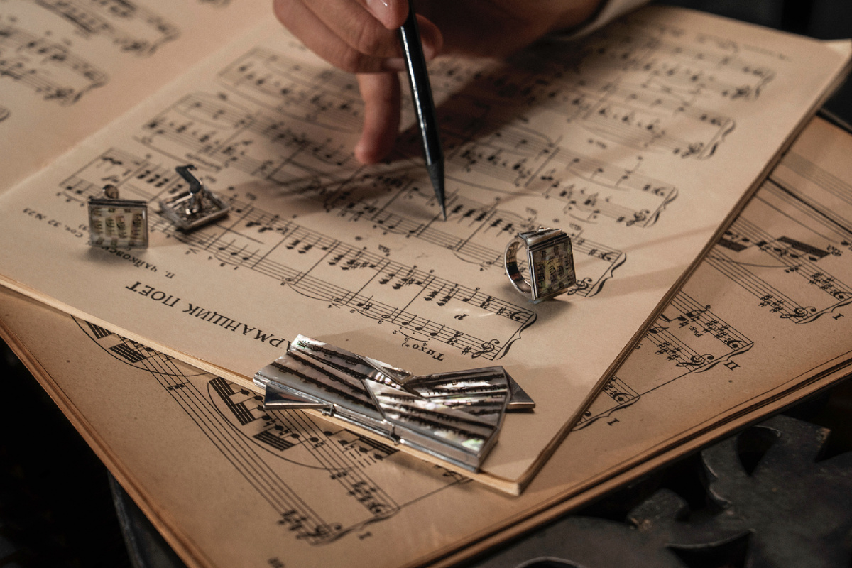 Комплект "Ноты незавершенной симфонии"