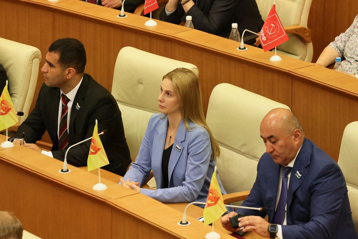 Екатерина Есина представляет «Справедливую Россию» в свердловском заксобрании.  Фото: Фото: ФедералПресс / Иван Кабанов