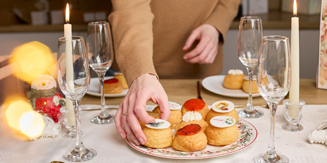 В Новый год и Рождество выручат профитроли: и на стол и на подарок