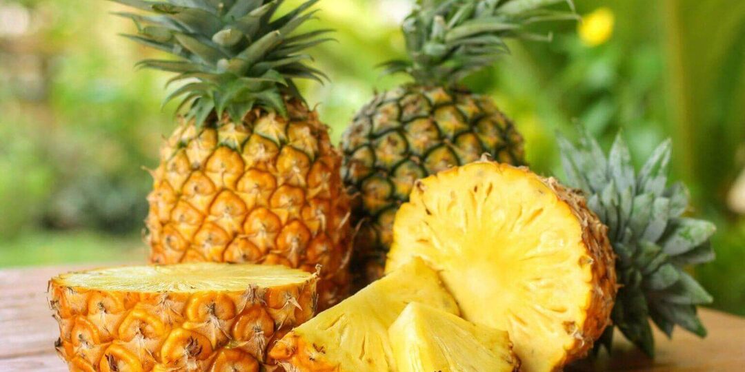 Ананас - тропический дар для здоровья человека .