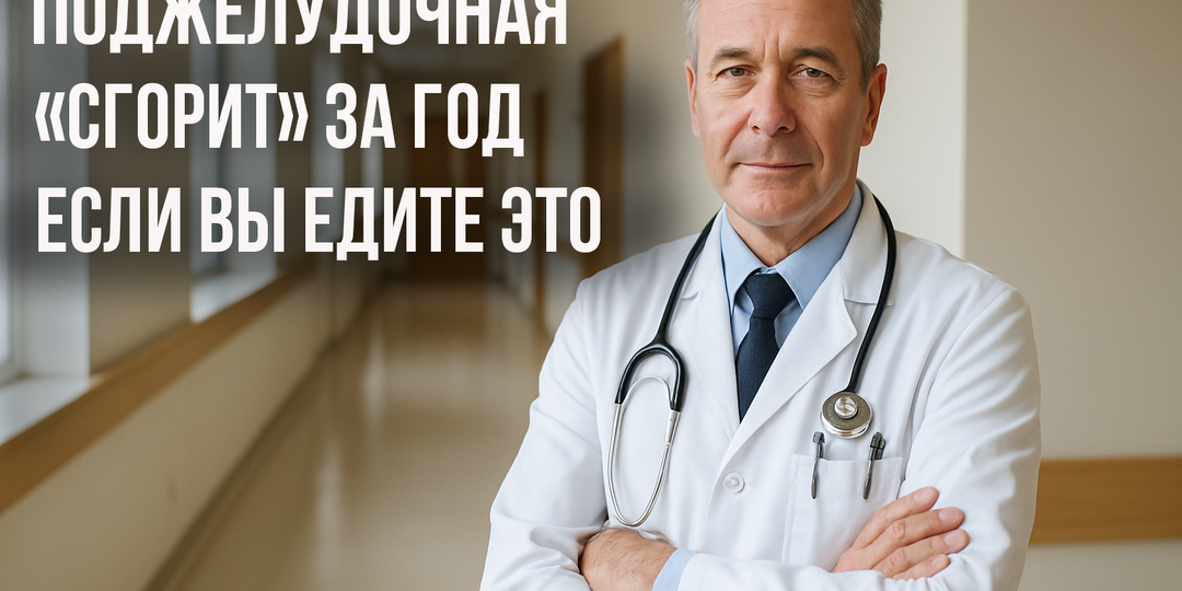 Поджелудочная разрушится за год — вот 5 продуктов, которые её уничтожают быстро