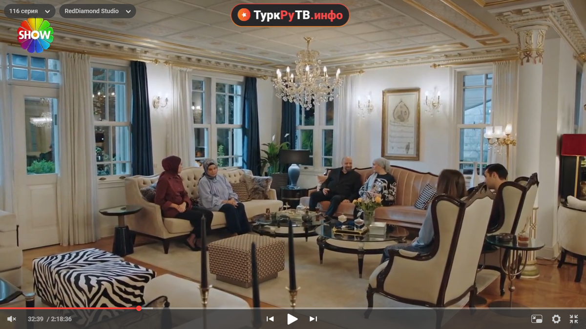 Сериал "Клюквенный щербет", кадр из 116 серии