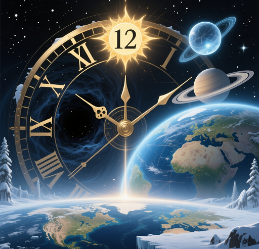 Старые мистики были уверены: год начинается не весной, а в самую тёмную ночь, в первый градус Козерога - там, где Солнце разворачивается и мир снова учится дышать.
Это древняя божественная астрология, которая возникла до гороскопов, до знаков, до привычных схем.
Там, где время рождается из тьмы, а любовь - из неба.
